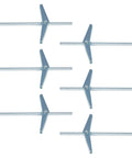 1/8 Inch Toggle Bolts For Drywall Kit With 60 Metal Anchors And Screws, Butterfly Toggle Anchors For Ceiling And Hollow Walls