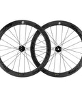 Dope Carbon Road Bike Disc Brake Wheelset 700c Clincher 60mm Deep 23mm Wide Transparent Rim Finish Pair