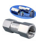 304 stainless steel check valve with G female thread, 1/8–1/2 in, one-way valve