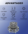 Rear Wheel Bearing Hub Assembly 512353 Fit Honda Accord 2008 2012 And Acura TSX 2009 2014 with performance features