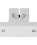 4 Pack 25mm Linear Rail Support Set For CNC Routers And 3D Printers, Aluminum Alloy Guide Rod Holder Kit For Precision, Low Friction, Vibration Reduction, Smooth Motion In DIY Automation Projects, front view