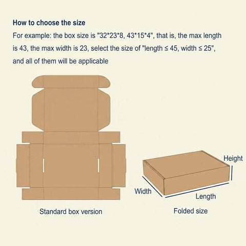 Top Shelf Adjustable Aluminum Box Folder For Shipping Reusable Packing Jig Delivers No Sweat Packing Heavy Duty Cardboard Folds Up To 15 Cm with box size guide.