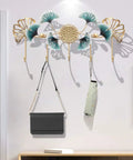 Super Slick Wall Mounted Coat Rack Keeps Entryway Looking Fresh Iron Hooks Hold Coats Bags Scarves Hats Built Tough Zero Sweat Setup, decorative design with 3 hooks.