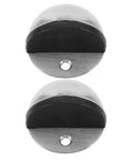 Stainless Steel Floor Door Stopper 2 Pack Hemispherical Anti Collision Door Stop for Safety No Drill Install Easy to Install