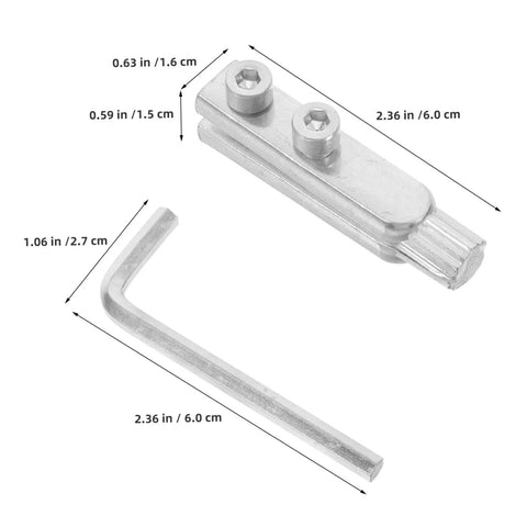 Hot Deal Broken Valve Screw Extractor Kit: Stainless Steel 2pc Universal Pipe Wrench For Faucet Fixture Thread Removal And Extraction Tool, 6cm