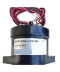 High Voltage DC Contactor Relay Built Tough For EV Charging Stations Solar Arrays And Battery Storage Systems 12V DC coil and wires.