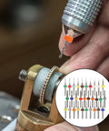 Engraving tool using Pro Grade 1.49 Inch Precision Tungsten Carbide Micro Drill Bit for Jewelry Making Crystal Stone Engraving and PCB Circuit Board Drilling