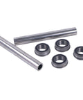 2X Stainless Steel Front Wheel Axle And Bearing Conversion Kit For Husqvarna 6 Inch Wheel Sleeves Beefed Up Pro Grade Durable Heavy Duty