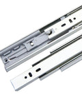 Full Extension Drawer Slides With No Squeak Glide, Three Section Full Extend, Rebound Damping For Smooth Open, 14 Inch Length