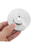 Heavy Duty Aluminum V Belt Pulley With V Groove Web Sheave For Industrial Motor Drives And Shop Floors held in hand.