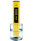 Pocket Size pH Meter Tester Pen For Water Pre Calibrated With High Accuracy To 0.01 pH 0 To 14 Range in glass of water