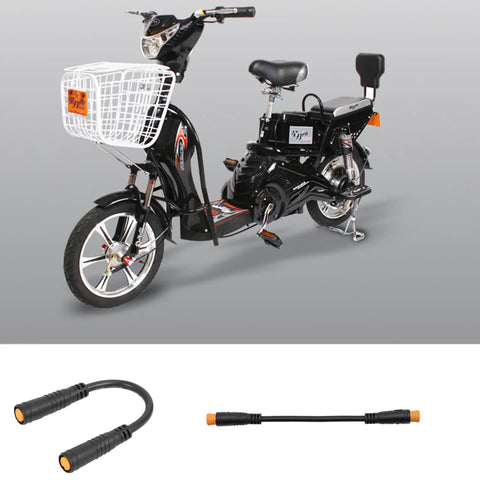 2 Pcs 3 Pin E Bike Throttle Connectors For Electric Bicycle Sensor Thumb Throttle Cable Waterproof Motor Connectors Female To Female And Male To Male Cables Plug And Play Ready