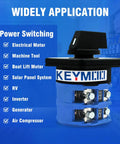 Beefy 125A Rotary Changeover Switch 660V 3 Position 2 Pole 8 Terminals With 2NO 2NC Universal Selector Switch