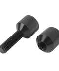 Two Hole Pipe Flange Alignment Pins in anodized black aluminum, showing threaded pins for quick bolt hole alignment.