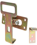Heavy Duty Sofa Connector Buckles For A Rock Solid Couch Setup, interlocking iron linkage, 7.6 cm hole spacing, close-up view