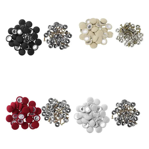 Top Quality 30x Auto Car Roof Snap Rivets Kit For Home Repair Fixing Interior Ceiling Panels And Retaining Pins With Heavy Duty Rust-Proof Stainless Steel Assortment, mixed colors