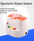 Pro Level Heavy Duty Eyeglasses Frame Heater With Quick Hot And Cold Air Switching Adjustable Ceramic Heating Lens Remolding Machine for Optician Shop Repairs and Frame Fixes, ceramic heater with controls.