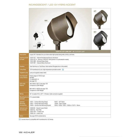 Accent 1 Light 12V Wall Sconce In Textured Architectural Bronze With Heat Resistant Clear Glass 6.4 In High By 4.5 In Wide By 4.69 In Long 3 Lb Requires One Bulb Not Included product specification sheet