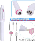 Electric drill pen for 53 Piece Hobby Model Tools Kit for Cutting Sanding Carving and Assembly with interchangeable heads