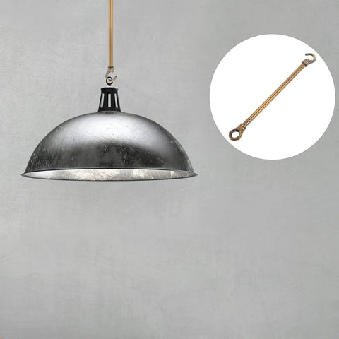 Beefy Heavy Duty Chandelier Load Bearing Rod Ceiling Hook For Hanging Straight Tube Hook Metal Electroplated Finish Replacement