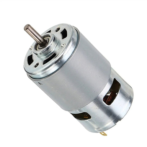 775 Dc Motor 12V 10000 RPM With Double Ball Bearing For Beefy Torque 150W Low Noise High Power Electronic Component
