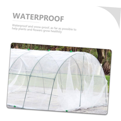 Greenhouse Support Bracket And Heat Preservation Cover For Outdoor Garden Plants Netting Easy No Fuss Install Durable Plastic Construction Great For Cold Weather Growth