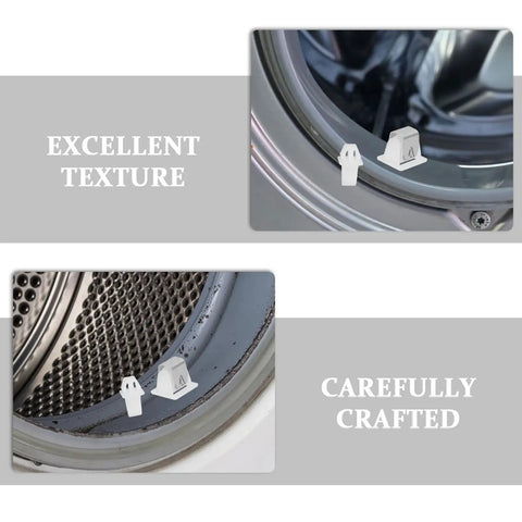Dryer Door Latch Replacement Kit, 6 Piece Set, Plastic And Stainless Steel Build, Easy Install, Precise Fit, Boosts Dryer Safety And Efficiency For Most Washers And Dryers on washer door
