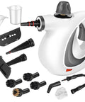 Kick Stubborn Grease To The Curb With Heavy Duty Handheld Steam Cleaner, attachments, and accessories for versatile cleaning solutions.