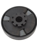 Heavy Duty Centrifugal Clutch For Go Kart And Mini Bike With 12 Tooth Sprocket And 20mm Bore Metal Alloy close-up view.