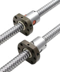 Heavy Duty SFU2005 Linear Motion Ball Screw Kit 900mm C7 Accuracy Plus BFBK15 Flange Nut showing precision ground ball screws