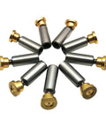 Hydraulic Piston Shoe Pump Repair Spare Parts Kit For A10VSO18 Replacement Set Heavy Duty Piston Shoes Compatible With A10VSO10 16 28 45 And A10VM45 Pumps, metal parts