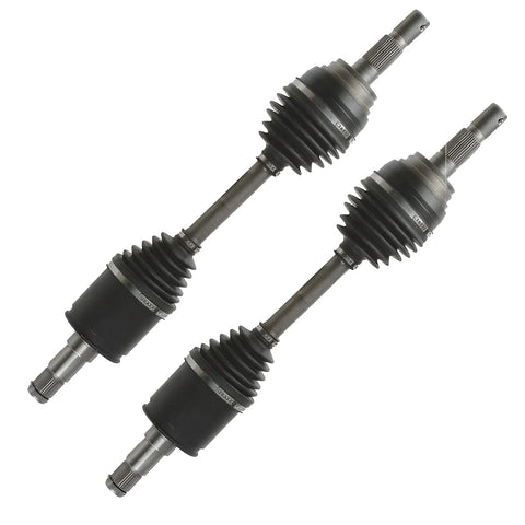 4WD Front CV Axles Kit For 2007 2012 Toyota Tundra 4x4 Includes 2 Front CV Axle Shafts Assembly And 2 Front Wheel Bearings Assembly