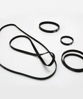 Six Pack 2GT Timing Belts For 3D Printers 6mm Wide Closed Loop Rubber Drive Belts With Round Tooth Profile