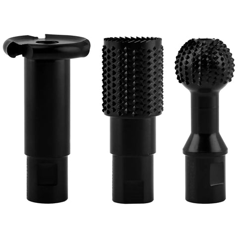 3 Piece Sphere Rotary Burr Set For Wood Carving And Grinding Upgraded Ball Gouges With 5/8-11 Thread Fits Grinders