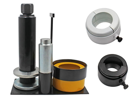 Carrier and Pinion Bearing Puller Kit for Dana Axles 30 44 60 70 80 10.25 Inch Bearings with 3 Hardened Alloy Clamshells