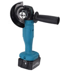 Badass 18V Brushless Cordless Angle Grinder With Rechargeable Lithium Battery For Cutting Polishing Metal And Wood Professional Power Tool.