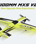 Remote Control Airplane For Grownups MXS V2 1100mm Wingspan 43.3 Inches 3D Aerobatic 4 Channel Hobby RC Plane PNP Easy Assembly