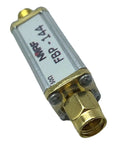 144MHz 2M Band Pass Filter For Radio Communication With SMA Adapter, 50 Ohm Impedance, Low Insertion Loss At 144MHz, shown close-up.