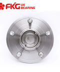 Front view of Rear Wheel Bearing Hub Assembly Heavy Duty For 2006-2010 Jeep Commander And 2005-2010 Grand Cherokee 5 Lug