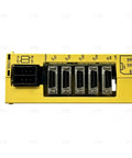 Beefed Up CNC I O Module Output Circuit Board for Industrial Control Systems, Compatible With A02B 0323 C205 C204 C209 Units, Durable Plug and Play Spare Part for CNC Machines, Stable Signal Transmission, Easy Mount, Standard Port Layout black and yellow connector ports