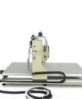 Side view of 4 Axis USB CNC Router Engraver 2.2KW 6090T Milling Machine For PCB Signs Badges Bronzing Plates Aluminum Acrylic