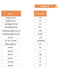 Specifications of Dead Nuts Precise Self Centering Vise For Five Axis CNC Machines with dimensions and clamping ranges.