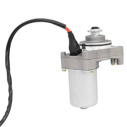 Universal 3 Bolt Electric Starter Motor for 50cc through 125cc dirt bikes, pit bikes, ATVs, and go karts, 12 tooth clockwise