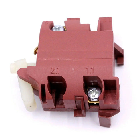 Boss Level Angle Grinder Switch Replacement Compatible With Bosch Gws7-125 Pws 6-115 red plastic switch for tool restoration.