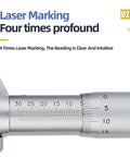 Digital Caliper, Micrometer Internal Diameter Measuring Tool with clear laser markings for precise readings.