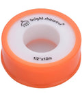 PTFE Thread Seal Tape Plumbers Tape One Half Inch By 472 Inch White No-Hassle Waterproof Sealant For Shower Heads, Water Pipes