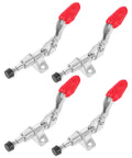 Four Piece Quick Release Horizontal Toggle Clamps For Welding And Woodworking with non-slip grips