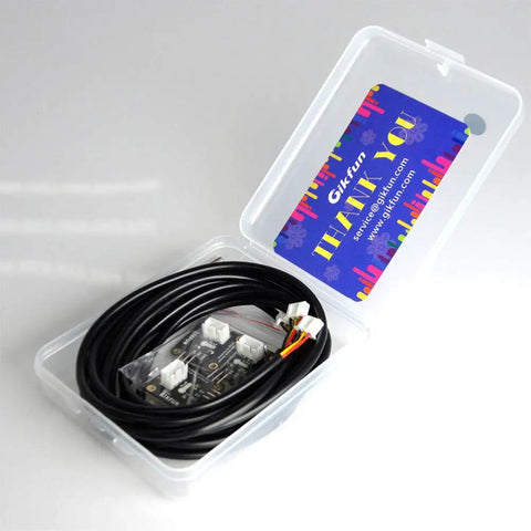 DS18B20 Waterproof Digital Temperature Sensor With Adapter Module For Arduino Triple Pack Probes No Fuss Plug In Waterproof Temperature Probe For Aquarium Home Automation And DIY Projects EK1183 cable and module in plastic case