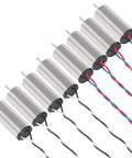 8520 Coreless Micro DC Motors 8.5x20mm High RPM Up to 53000 RPM 4CW 4CCW with JST 1.25mm Connector for DIY Micro Quadcopter RC Drone FPV Racing and Tiny Drones