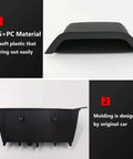 Door Armrest Cover For BMW X3 X4 Driver Side Armrest Storage Compartment Shield Black Fits X3 F25 2010 2016 X4 F26 2014 2017 Easy Install